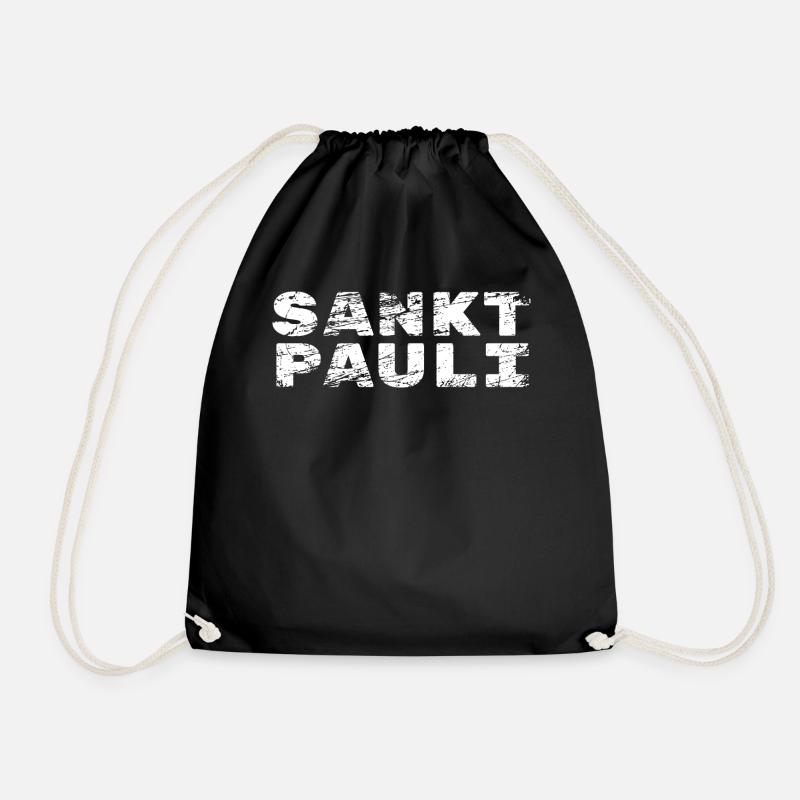 st paulianer st pauli design - Turnbeutel - Schwarz