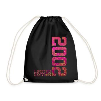 24E ANNIVERSAIRE ÉDITION LIMITÉE ROSE 2002 - Sac de sport léger - noir - Devant