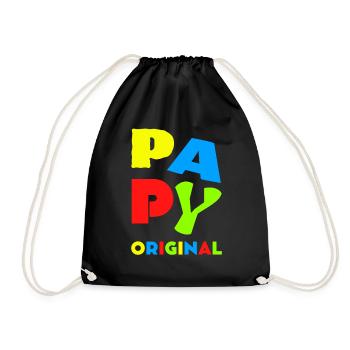 PAPY ORIGINAL COULEURS VIVES - Sac de sport léger - noir - Devant