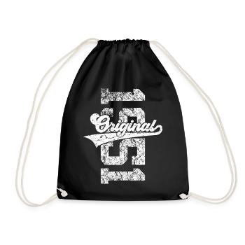 75TH BIRTHDAY ORIGINAL 1951 - Drawstring Bag - black - Front