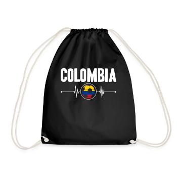 Colombie Football Maillot de Colombie - Sac de sport léger - noir - Devant
