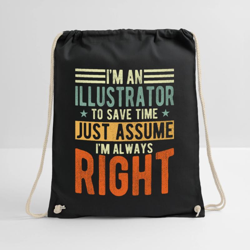 Illustrator Turnbeutel