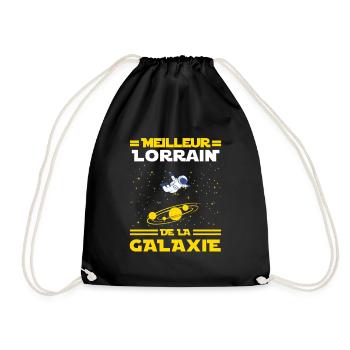 Cadeau Humour Homme Lorrain Noel Anniversaire - Sac de sport léger - noir - Devant
