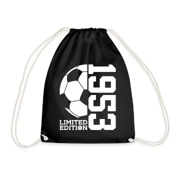 LIMITED EDITION 1953 FOOTBALL 73RD BIRTHDAY - Drawstring Bag - black - Front