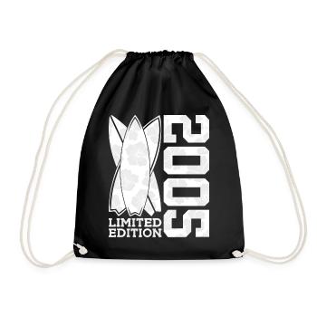 ÉDITION LIMITÉE 2005 SURFEUR DU 21E ANNIVERSAIRE DE SURFING - Sac de sport léger - noir - Devant