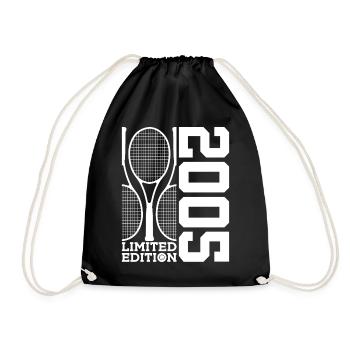 ÉDITION LIMITÉE 2005 TENNIS 21E ANNIVERSAIRE - Sac de sport léger - noir - Devant