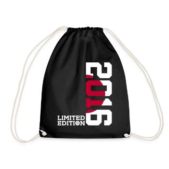 LIMITED EDITION 2016 JAPAN 10TH BIRTHDAY - Drawstring Bag - black - Front
