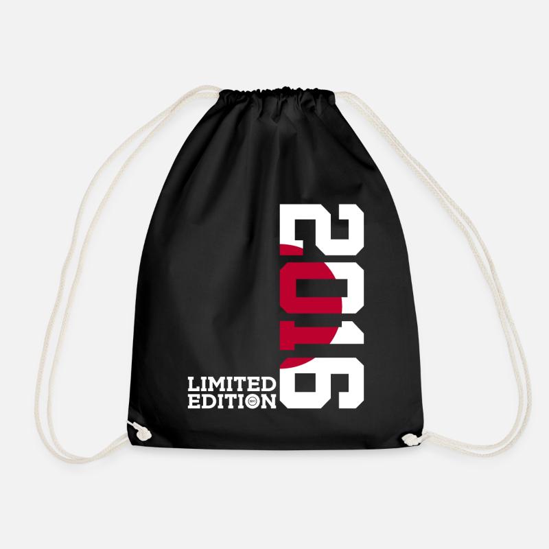 LIMITED EDITION 2016 JAPAN 10TH BIRTHDAY - Drawstring Bag - black
