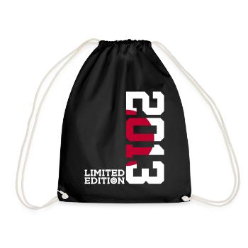 LIMITED EDITION 2013 JAPAN 13. GEBURTSTAG - Turnbeutel - Schwarz - Vorne