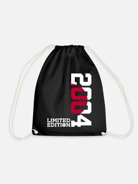 LIMITED EDITION 2004 JAPAN 22ND BIRTHDAY - Drawstring Bag - black
