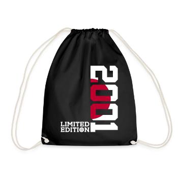 LIMITED EDITION 2001 JAPAN 25TH ANNIVERSARY - Drawstring Bag - black - Front