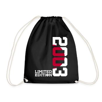 LIMITED EDITION 2003 JAPAN 23RD BIRTHDAY - Drawstring Bag - black - Front