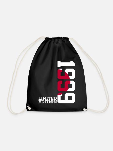 LIMITED EDITION 1999 JAPAN 27TH BIRTHDAY - Drawstring Bag - black