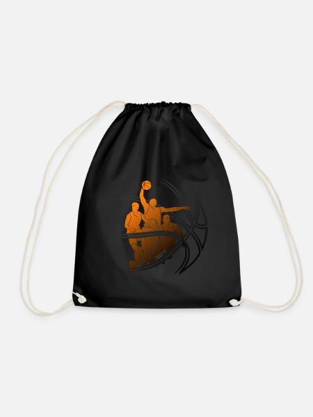 COOL BASKETBALL BASKETBALLER BASKETBALLSPIELER - Turnbeutel - Schwarz