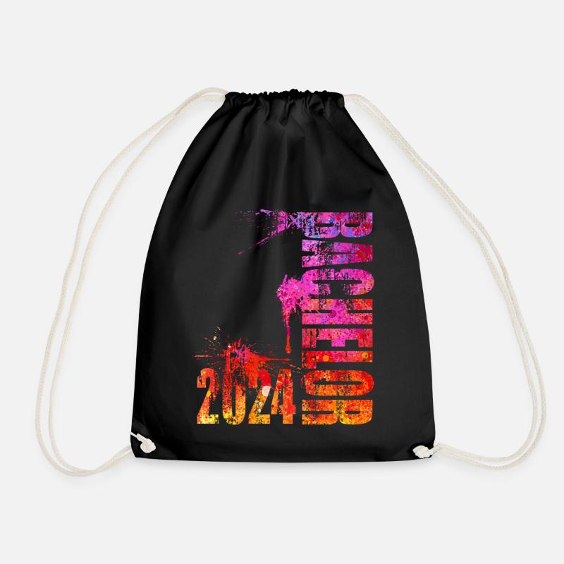 Bachelor bestanden 2024 - Turnbeutel - Schwarz