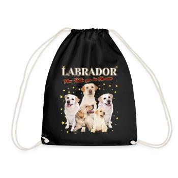 Labrador plus fidèle que les Hommes - Sac de sport léger - noir - Devant