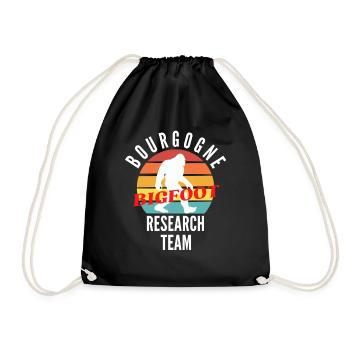 BOURGOGNE BIGFOOT RESEARCH TEAM - Sac de sport léger - noir - Devant