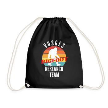 VOSGES BIGFOOT RESEARCH TEAM - Sac de sport léger - noir - Devant