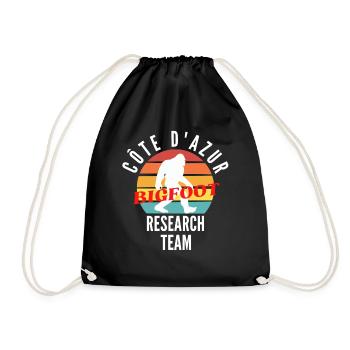COTE D AZUR BIGFOOT RESEARCH TEAM - Sac de sport léger - noir - Devant
