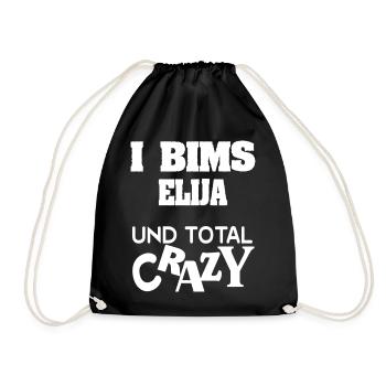 Don pour Élie - Sac de sport léger - noir - Devant