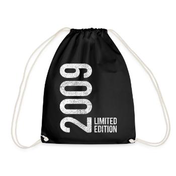 16e anniversaire 2009 Édition limitée Garçon Filles - Sac de sport léger - noir - Devant