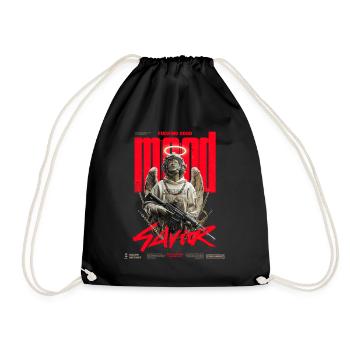 Arch angel Savior - Drawstring Bag - black - Front