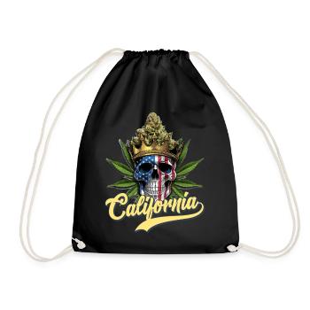 Californie - Sac de sport léger - noir - Devant