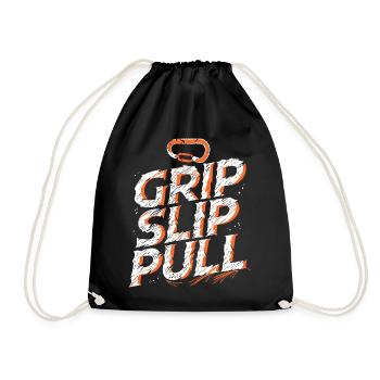 Grip Slip Sweater Adventure Climbing - Turnbeutel - Schwarz - Vorne