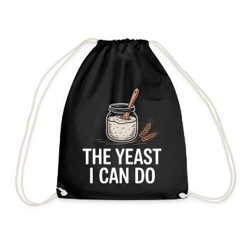 The Yeast I Can Do - Turnbeutel - Schwarz - Vorne