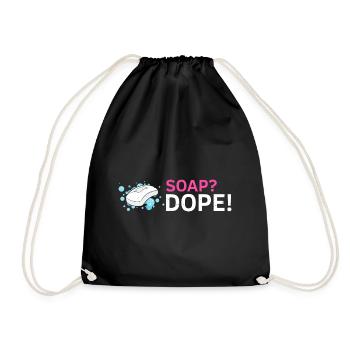 Conception de fabrication de savon pour les conceptions de fabricants de savon - Sac de sport léger - noir - Devant