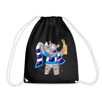 Rhino Fan France - Sac de sport léger - noir - Devant