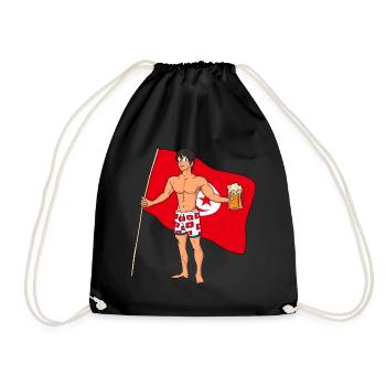 Tunisian Hot Boy - Drawstring Bag - black - Front