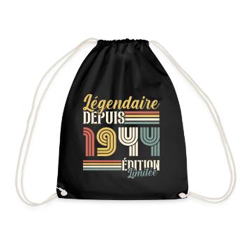Légendaire Depuis 1944 - Sac de sport léger - noir - Devant