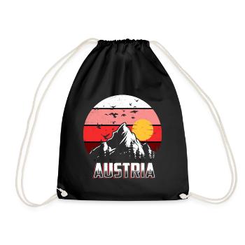 L'Autriche - Sac de sport léger - noir - Devant