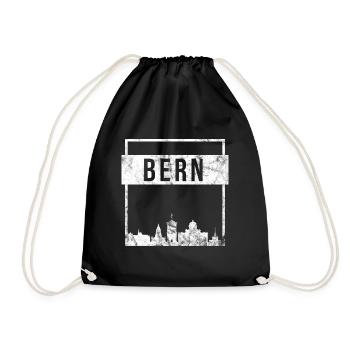 Skyline de Berne - Sac de sport léger - noir - Devant