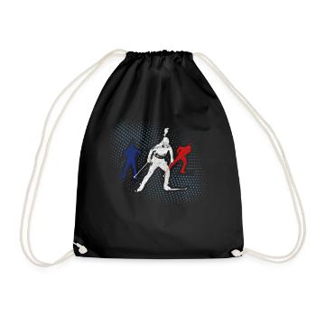 J'adore le cadeau d'hiver de tir tireur d'élite - Sac de sport léger - noir - Devant