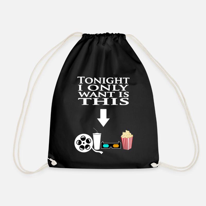 Cinéma Cinéma Soirée Passion - Sac de sport léger - noir