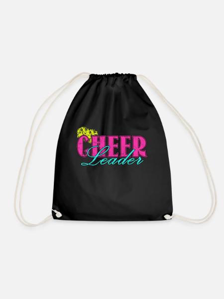 Ich bin Cheerleader - Turnbeutel - Schwarz