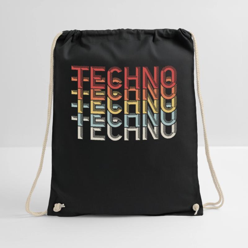 Techno Techno Techno Turnbeutel