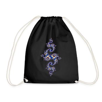Julia Fraktal - Sac de sport léger - noir - Devant