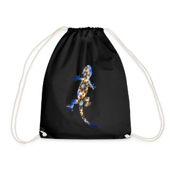 Gecko Fraktal - Sac de sport léger - noir - Devant