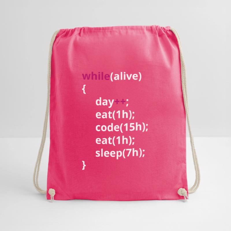 Les programmeurs mangent du code PHP drôle Sac de sport léger