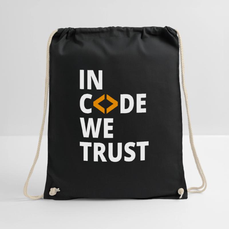 En code, nous faisons confiance au programmeur Geek Coding Nerd Sac de sport léger