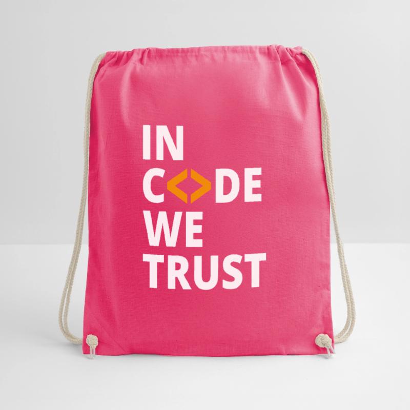 En code, nous faisons confiance au programmeur Geek Coding Nerd Sac de sport léger