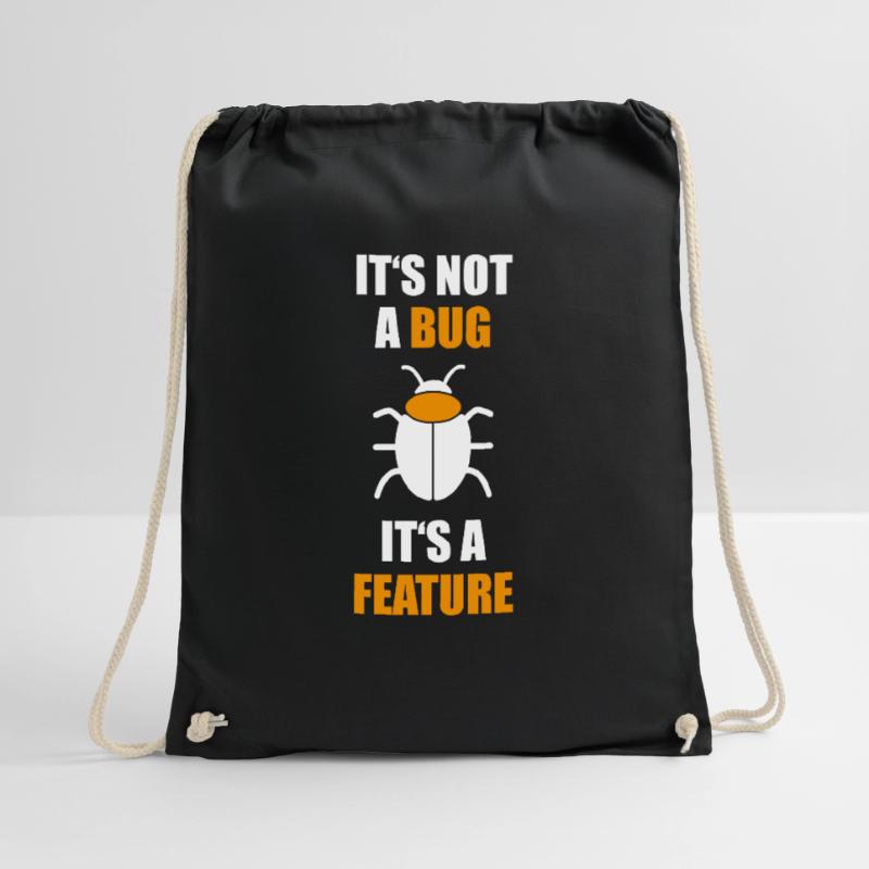 Pas un bug est une fonctionnalité Programmer Coding Nerd Sac de sport léger