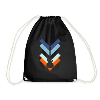 basse - Sac de sport léger - noir - Devant