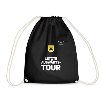 trikot junggesellenabschied bräutigam - Turnbeutel - Schwarz - Vorne