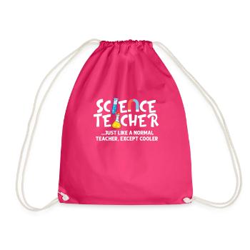 Wissenschaft Lehrer - Turnbeutel - Fuchsia - Vorne