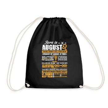August Zodiac Leo - Sac de sport léger - noir - Devant
