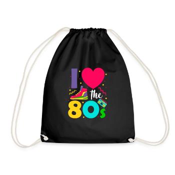 80 - Sac de sport léger - noir - Devant
